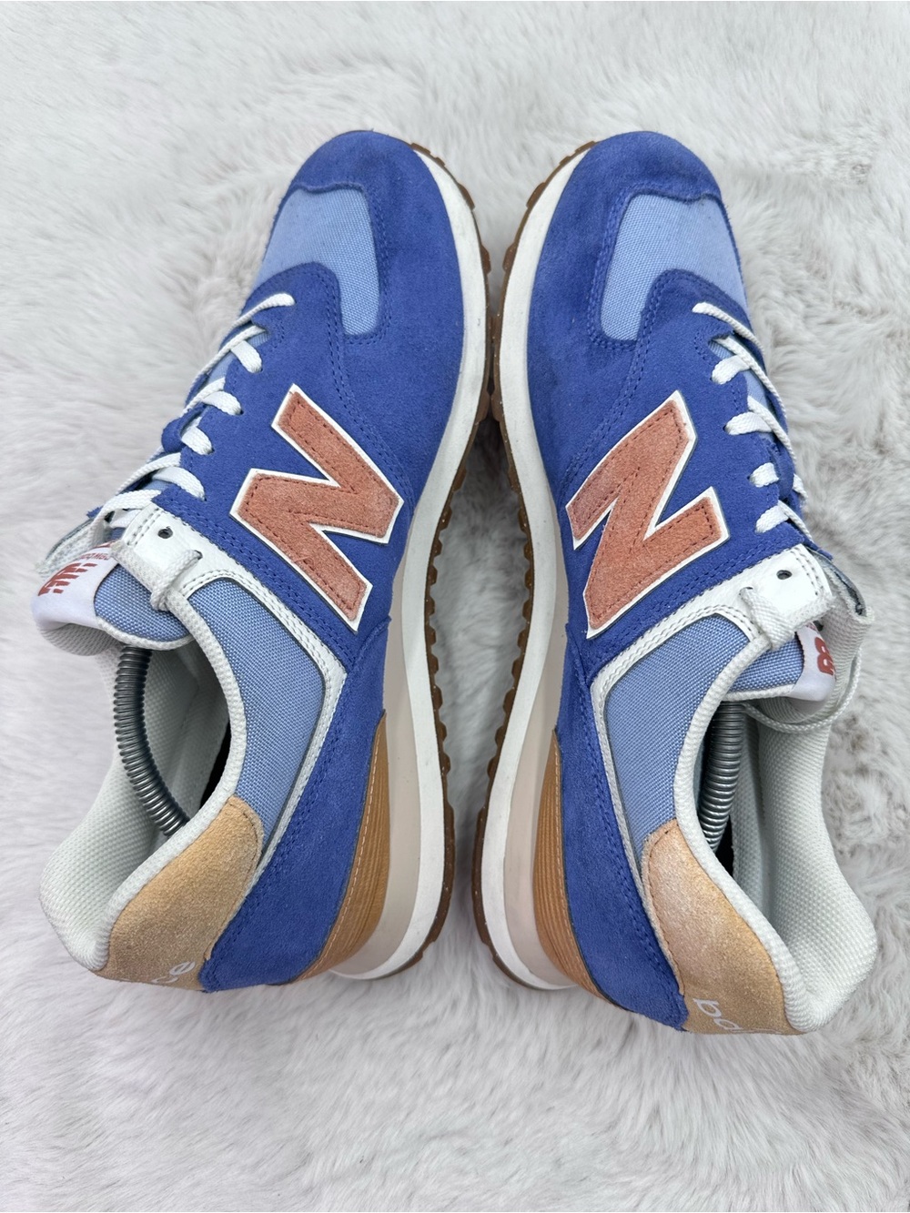 New Balance 574v2 Night Sky Sea Salt Sneakers Shoes ML574RA2 Men’s 12 - Picture 4 of 14